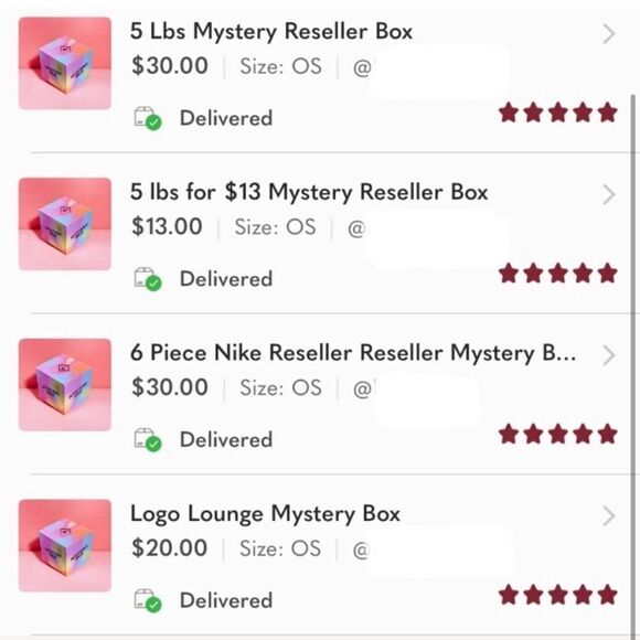 5lbs Reseller Mystery Box  - Picture 2 of 4